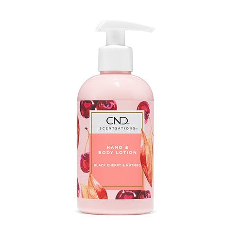 CND - Scentsations Black Cherry & Nutmeg Lotion, 8.3 Fl Oz