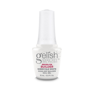 Gelish Brush-On Builder Sheer Pale White 0.5oz