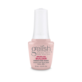 Gelish Brush-On Builder Sheer Pink Nude 0.5oz