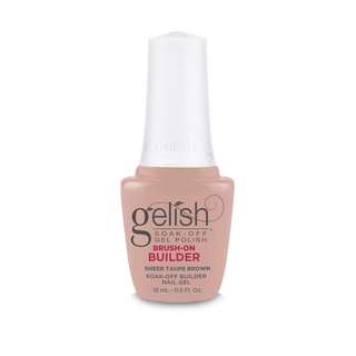 Gelish Brush-On Builder Sheer Taupe Brown 0.5oz