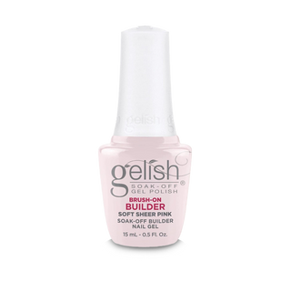Gelish Brush-On Builder Soft Sheer Pink 0.5oz