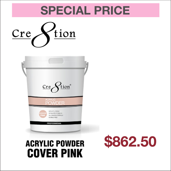 Cre8tion Acrylic Powder Cover Pink 25lbs