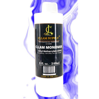 CLLAM Liquid Monomer 8oz — Misc Acrylic | C8 Nail Supply