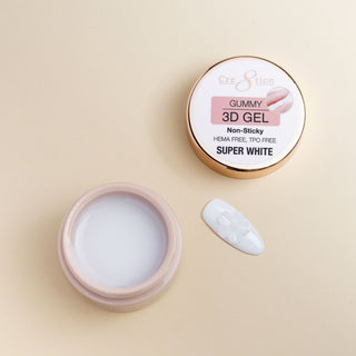 Cre8tion Gummy Gel in Jar 1oz - Super White