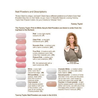 Tammy Taylor - Original Acrylic Nail Powder 1.5oz - C8 Nail SupplyTammy TaylorTAMMY-A-26