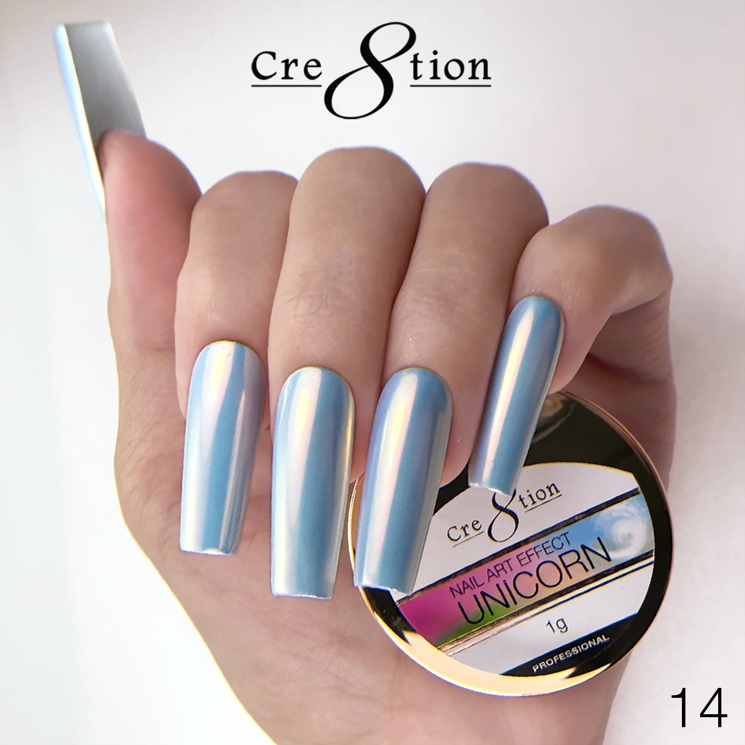 Cre8tion Unicorn 1g - Full set 18 0.5oz | C8 Nail Supply
