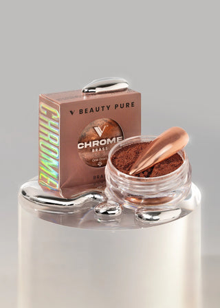 V Beauty Pure - Chrome Powder - Brass - C8 Nail SupplyV Beauty PureCP-602