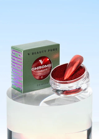 V Beauty Pure - Chrome Powder - Crimson - C8 Nail SupplyV Beauty PureCP-654
