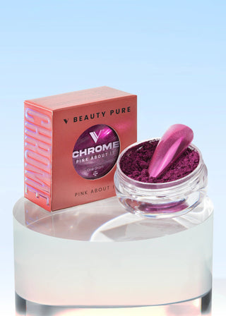 V Beauty Pure - Chrome Powder - Pink About It - C8 Nail SupplyV Beauty PureCP-652