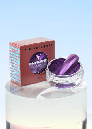 V Beauty Pure - Chrome Powder - Plum - C8 Nail SupplyV Beauty PureCP-651