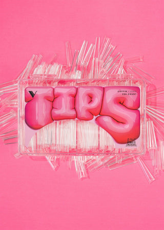 V Beauty Pure - Nail Tips - C8 Nail SupplyV Beauty PureNAIL-TIPS-COFFIN-LONG