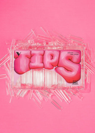V Beauty Pure - Nail Tips - C8 Nail SupplyV Beauty PureNAIL-TIPS-SQUARE-LONG