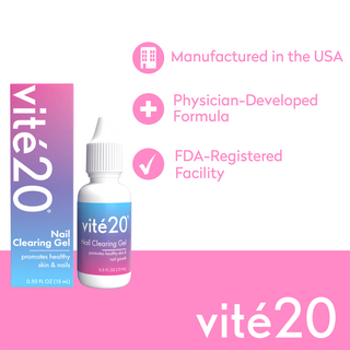 Vite 20 Nail Clearing Gel 0.5oz