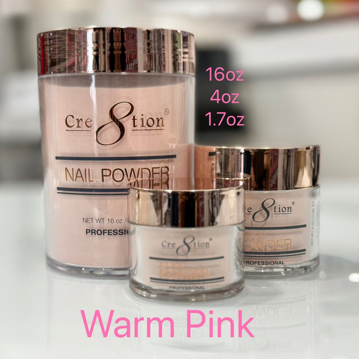 Cre8tion Acrylic Powder Warm Pink