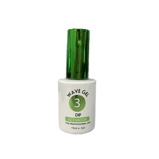 WaveGel Dip Liquid - 3 Activator 0.5oz - C8 Nail SupplyWaveGel