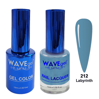 Wavegel Matching Duo 0.5oz - Royal Collection - 212 - C8 Nail SupplyWaveGelWAVES-DUO-R212