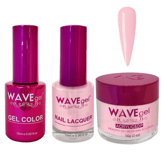 Wavegel Matching Trio - Princess Collection - 080 - C8 Nail SupplyWaveGelWAVES-TRIO-PR080