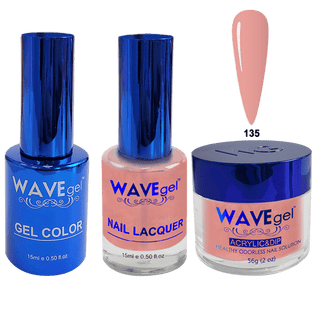 Wavegel Matching Trio - Royal Collection - 135 - C8 Nail SupplyWaveGelWAVES-TRIO-R135