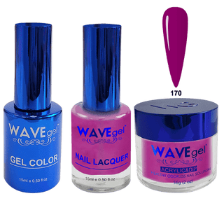 Wavegel Matching Trio - Royal Collection - 170 - C8 Nail SupplyWaveGelWAVES-TRIO-R170
