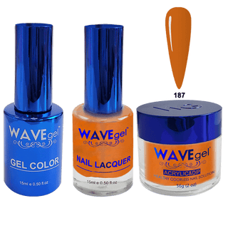 Wavegel Matching Trio - Royal Collection - 187 - C8 Nail SupplyWaveGelWAVES-TRIO-R187