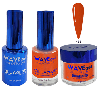 Wavegel Matching Trio - Royal Collection - 188 - C8 Nail SupplyWaveGelWAVES-TRIO-R188