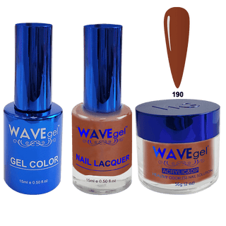 Wavegel Matching Trio - Royal Collection - 190 - C8 Nail SupplyWaveGelWAVES-TRIO-R190