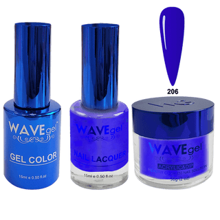 Wavegel Matching Trio - Royal Collection - 206 - C8 Nail SupplyWaveGelWAVES-TRIO-R206