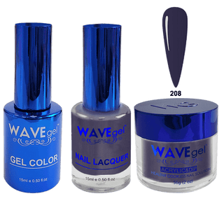 Wavegel Matching Trio - Royal Collection - 208 - C8 Nail SupplyWaveGelWAVES-TRIO-R208