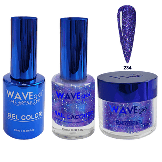 Wavegel Matching Trio - Royal Collection - 234 - C8 Nail SupplyWaveGelWAVES-TRIO-R234