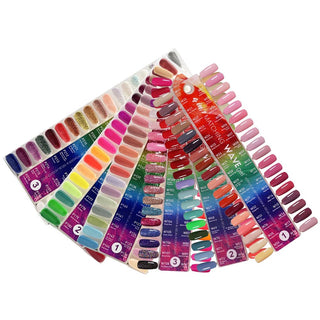 Wavegel Simplicity - Color Chart Tips 216 Colors - C8 Nail SupplyWaveGel