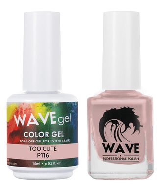 Wavegel Simplicity Matching Duo 0.5oz - P116 - C8 Nail SupplyWaveGel