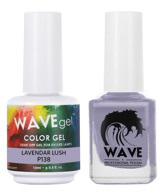 Wavegel Simplicity Matching Duo 0.5oz - P138 - C8 Nail SupplyWaveGel