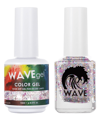 Wavegel Simplicity Matching Duo 0.5oz - P201 - C8 Nail SupplyWaveGel