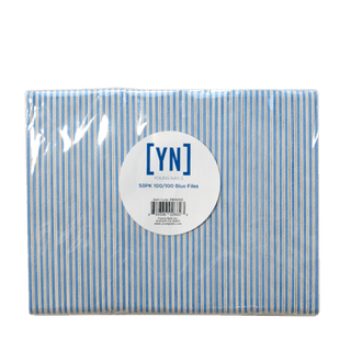 Young Nails Blue Files 100/100 - C8 Nail SupplyYoung NailsFB10050