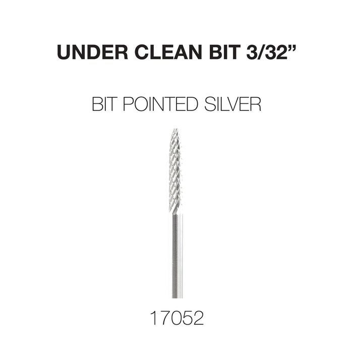 Cre8tion Under Clean 3/32" Carbide Bit - Silver