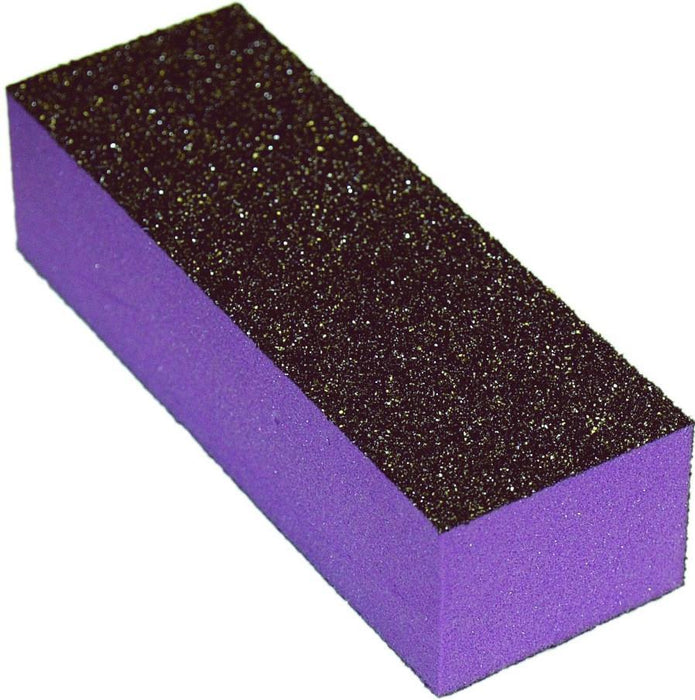 Cre8tion Buffer 3-Way Purple Foam, Black Grit 60/100, 500 pcs