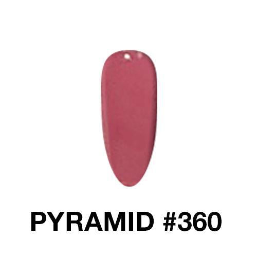 Dip de pirámide en polvo - 360