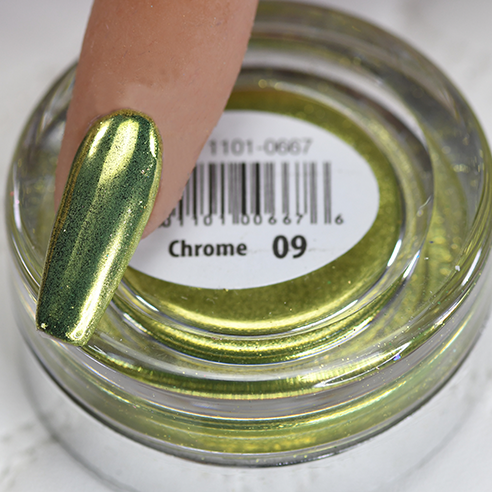 Cre8tion Chrome Nail Art Effect 1G - 07 Dark Gold