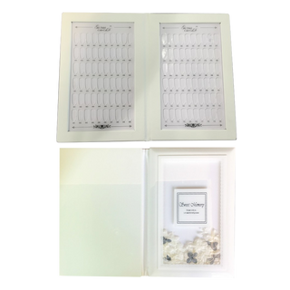 Cre8tion PMMA material tips 120 colors display book- JJPB-006