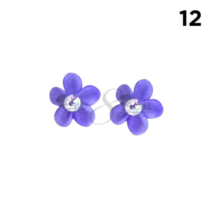 Cre8tion Flores acrílicas hechas a mano 2 piezas - 12