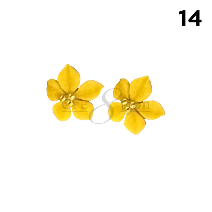 Cre8tion Flores acrílicas hechas a mano 2 piezas - 14
