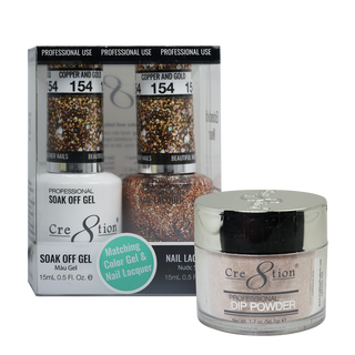 Cre8tion Matching Sets - 154 Copper & Gold
