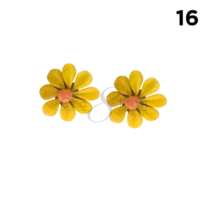 Cre8tion Flores acrílicas hechas a mano 2 piezas - 16