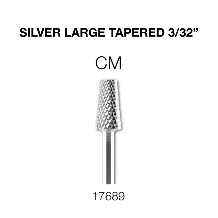 Cre8tion Silver Small Tapered 3/32"