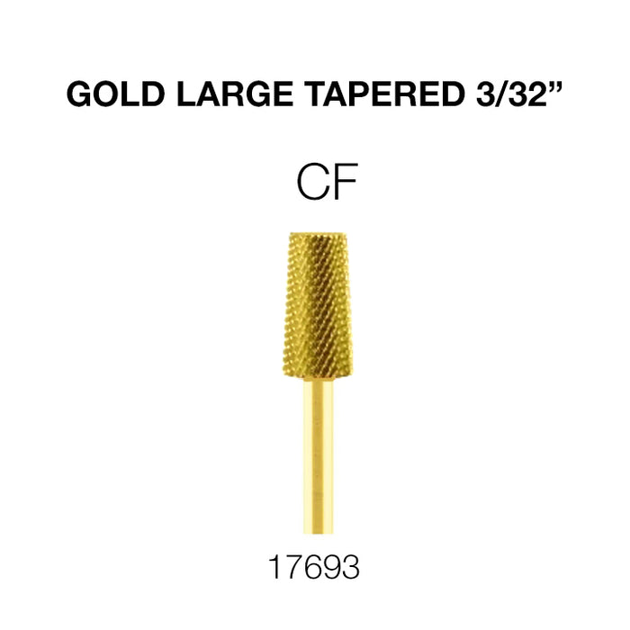Cre8tion Gold Large Tapered 3/32"
