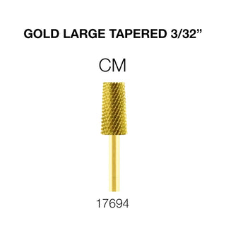 Cre8tion Gold Large Tapered 3/32"