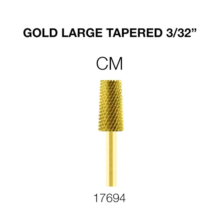 Cre8tion Gold Large Tapered 3/32"