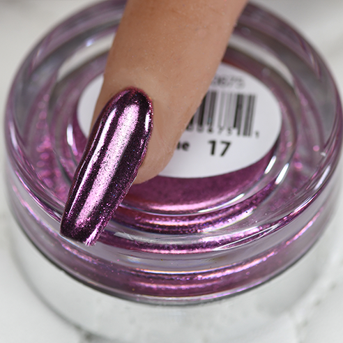 Cre8tion Chrome Nail Art Effect 1g - 17 Hot Pink