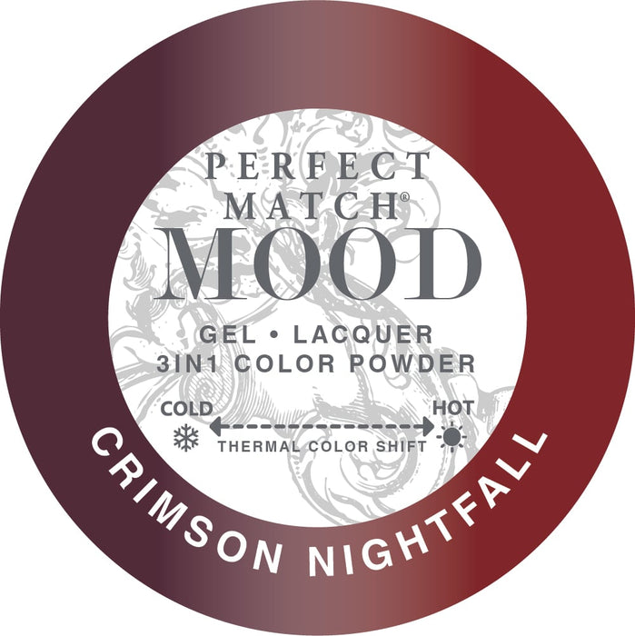 LeChat - Perfect Match Mood Changing Gel Color 0.5oz 018 Crimson Nightfall