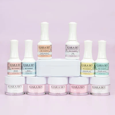 Kiara Sky - Dip System Nail Kit - French | C8 Nail Supply